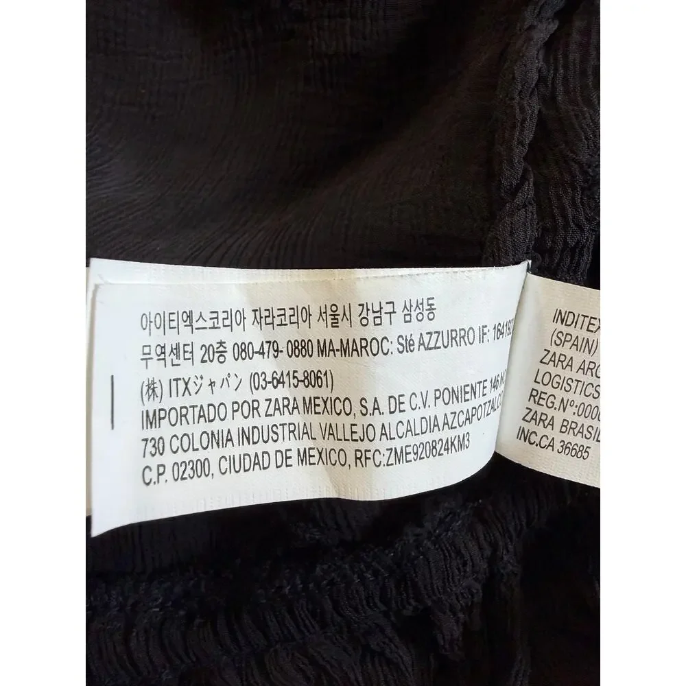 Zara women’s sheer